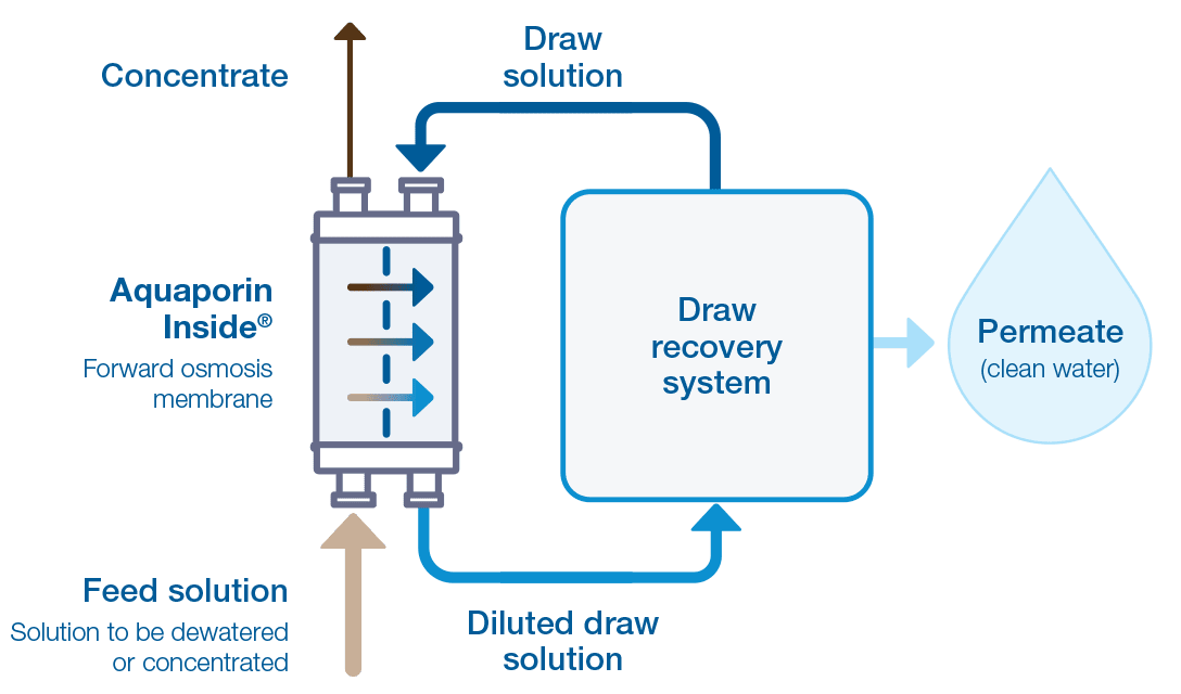 Forward Osmosis and the benefits explained - Aquaporin