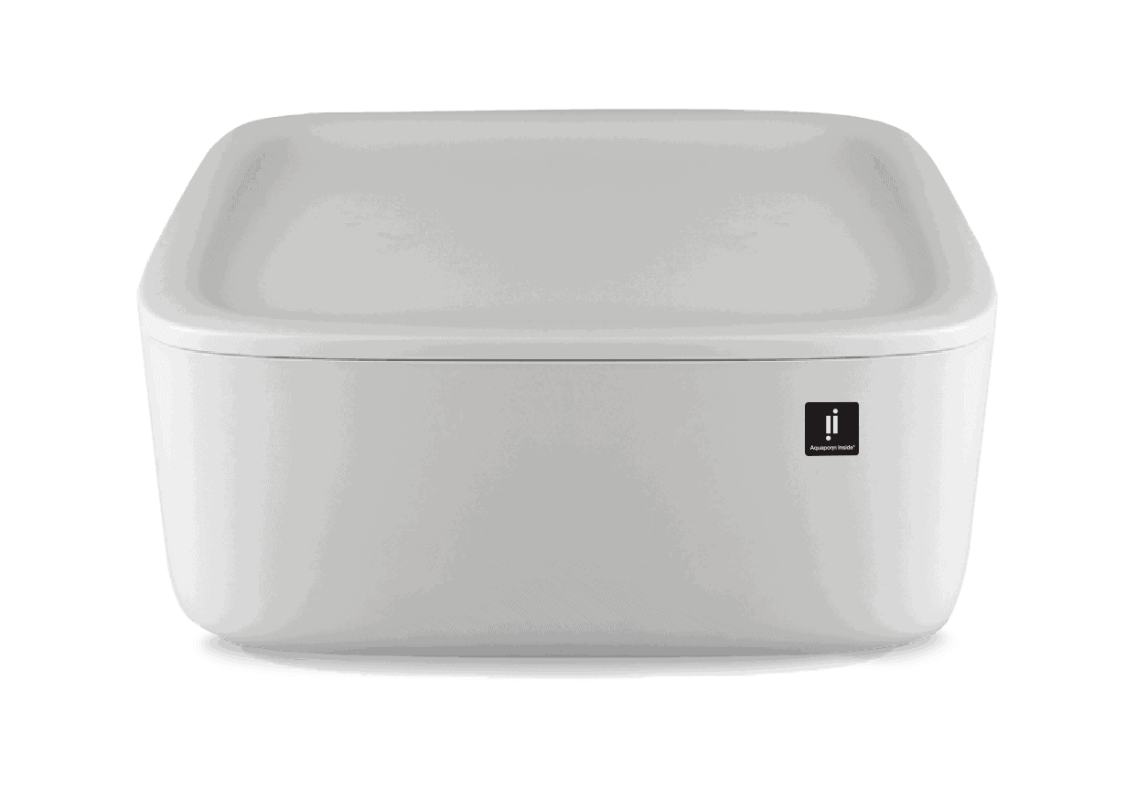 Clean safe drinking water ZERO water filtration system Aquaporin